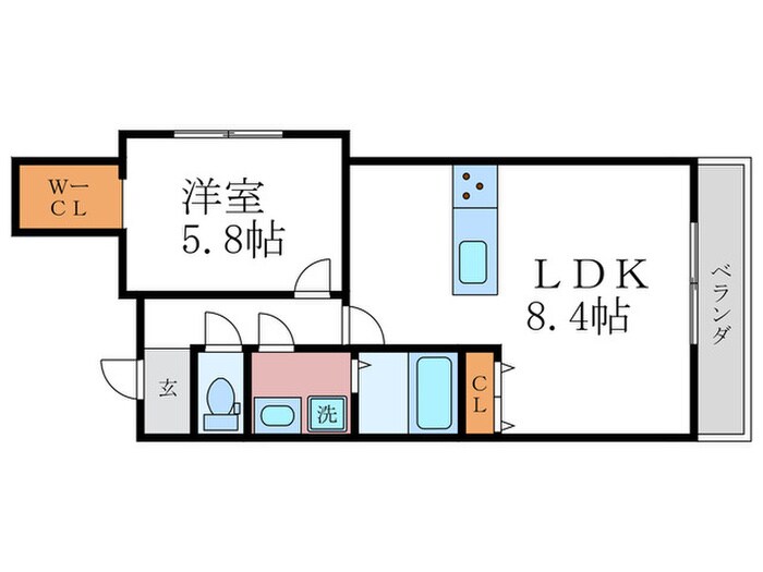 H.Sビルヂングの物件間取画像