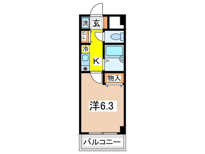 イースガーデンの物件間取画像