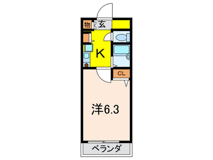 イースガーデンの物件間取画像