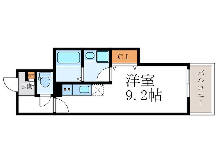 Ｄ　ｐｏｒｔａ　ｇｌｓｉｎａの物件間取画像