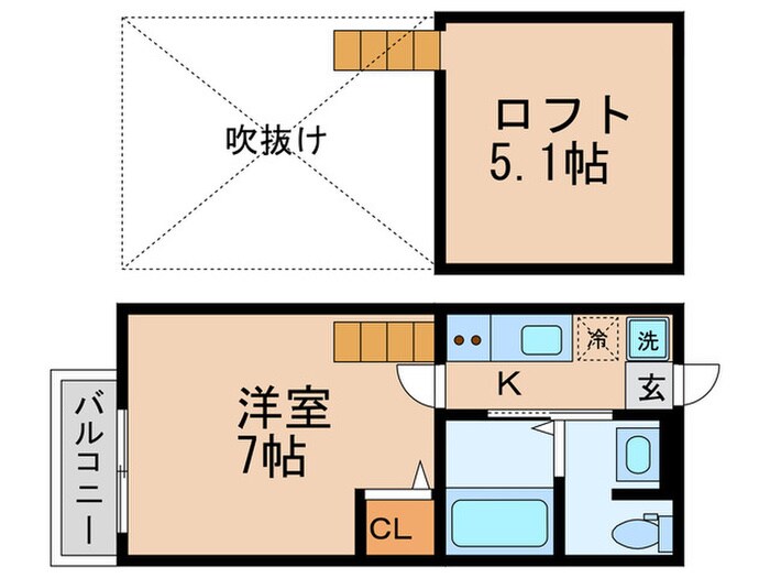 物件間取画像