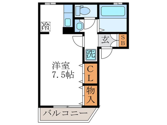 プレミ－ル・ルナの物件間取画像