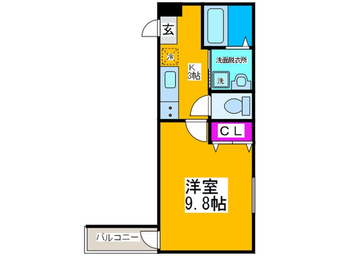 フジパレス堺もずⅢ番館の物件間取画像