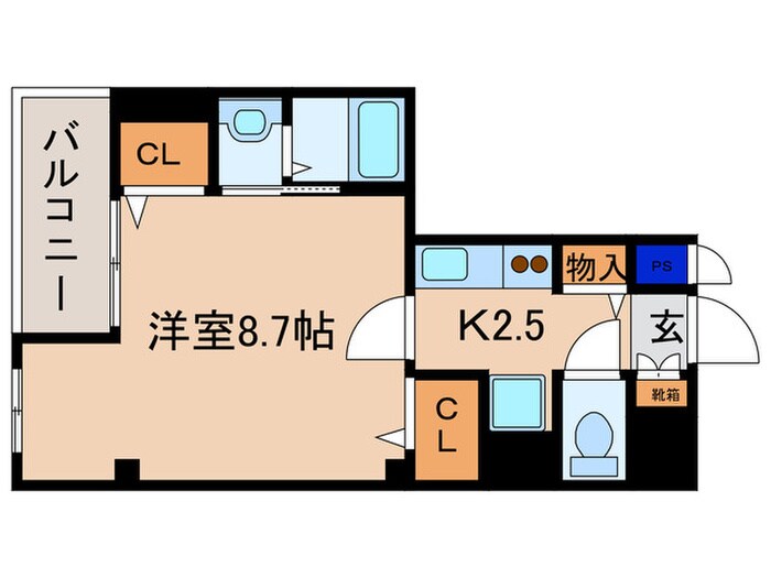 ロアンヌ東山の物件間取画像