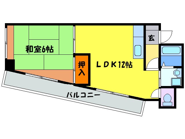 スカイホ－ム瀬川の物件間取画像