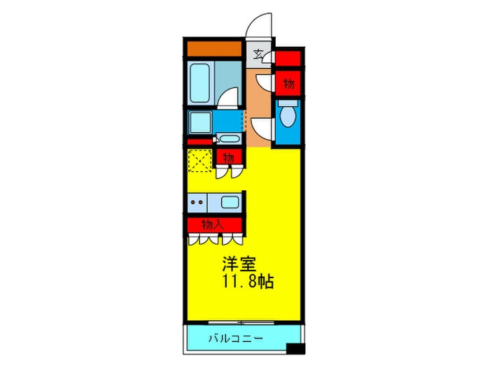 ｶﾞﾘﾚｲ新町の物件間取画像