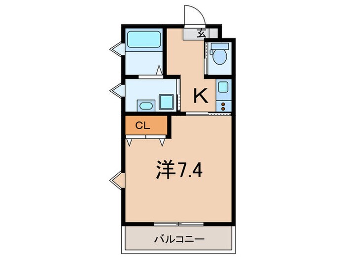 アンドローズの物件間取画像