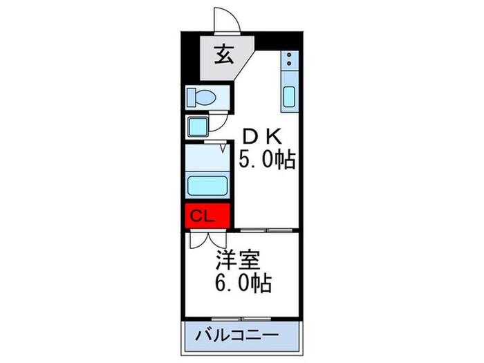 プランド－ルの物件間取画像