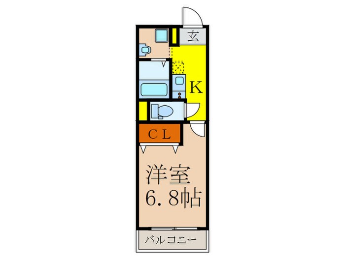 ＩＦ柴島の物件間取画像