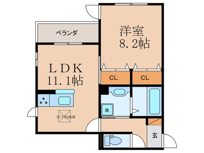 Faroucheの物件間取画像