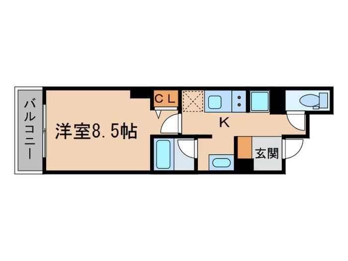 ＣＵＬＴＩ京都伏見の物件間取画像