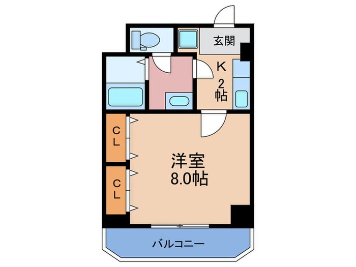 東天満Ｇマンションの物件間取画像