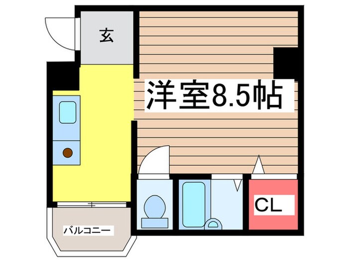 リッコレジデンスの物件間取画像