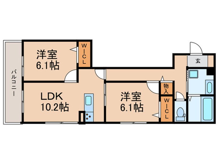 仮）メゾンバンブルビーの物件間取画像