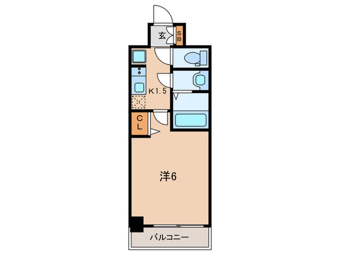 ﾌﾟﾚｻﾝｽ神戸長田ﾏﾘｴﾝﾄ(0710)の物件間取画像