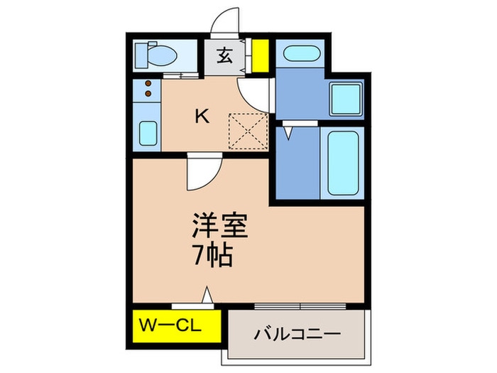 ワコーレヴィータ生田町の物件間取画像