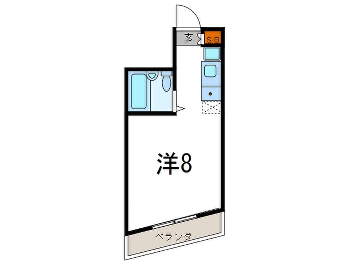 すみれ元町マンションの物件間取画像