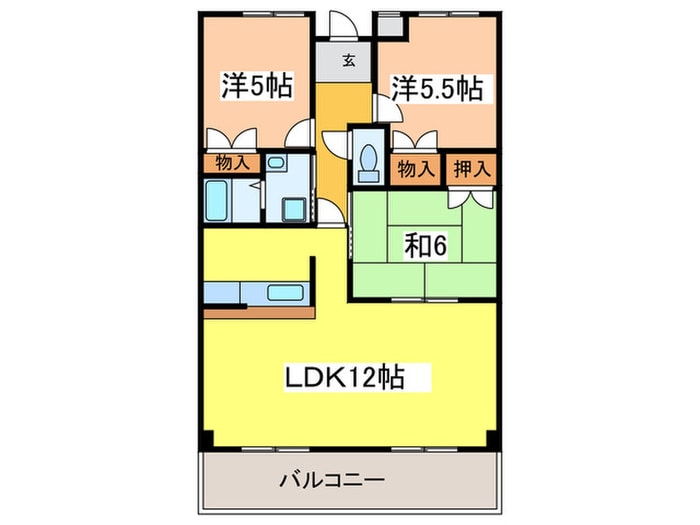 REIWA宝塚の物件間取画像