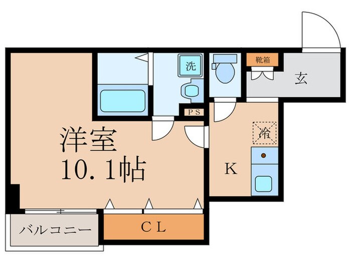 Rita椥辻の物件間取画像