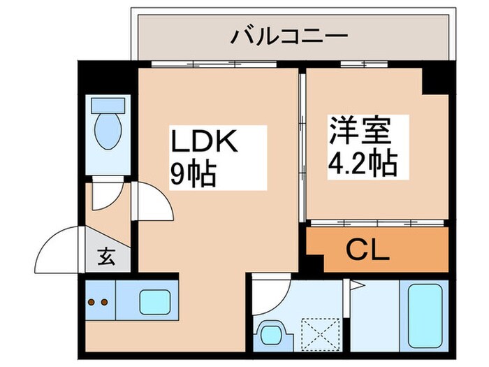 SFIDA帝塚山の物件間取画像