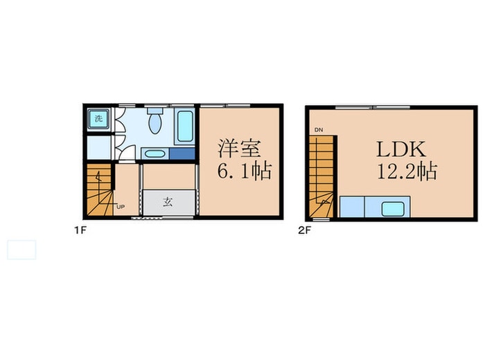 NEKOTO山科安朱の物件間取画像