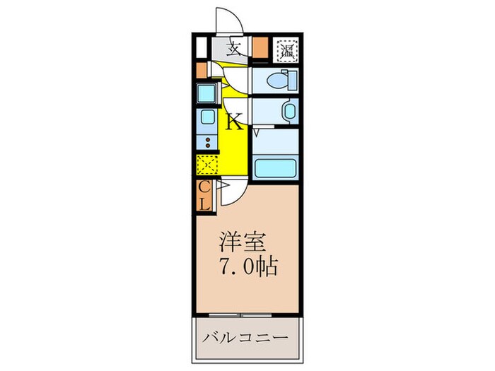 アドバンス新大阪CityLife(305)の物件間取画像