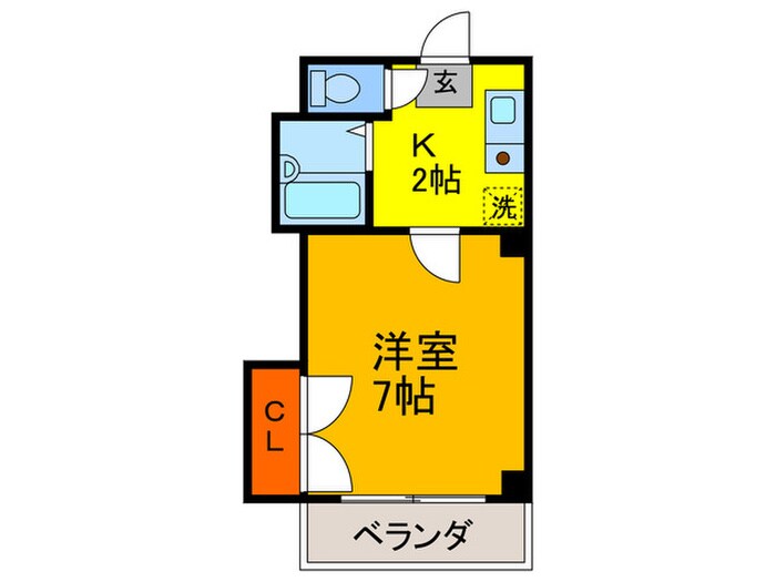 エクセル近大前の物件間取画像