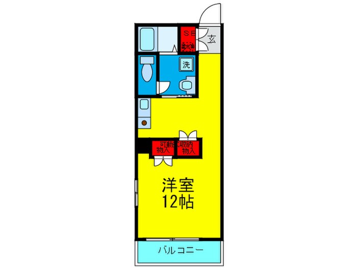 ローズコート境川の物件間取画像