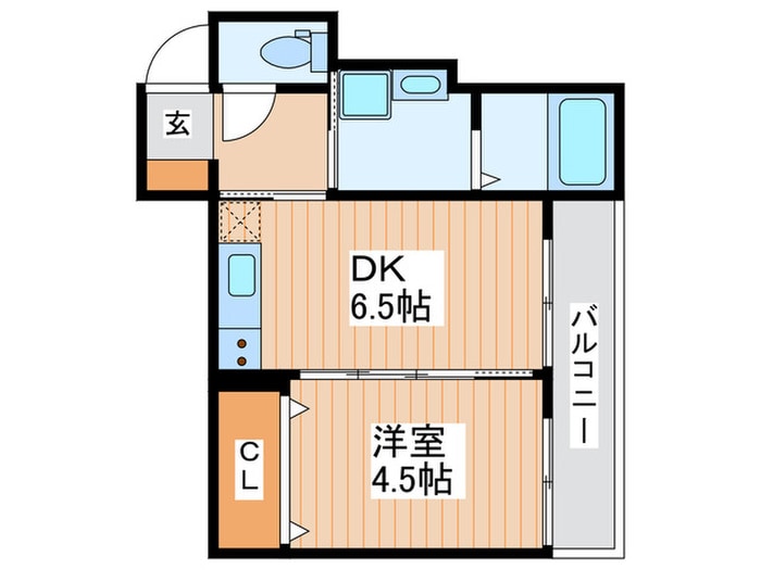 S Apt.古川橋の物件間取画像