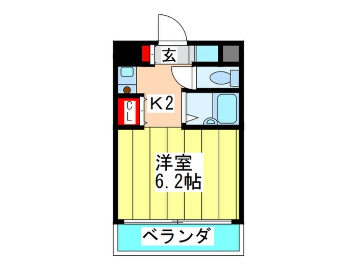 ブルグリンコ－ト天王寺北の物件間取画像