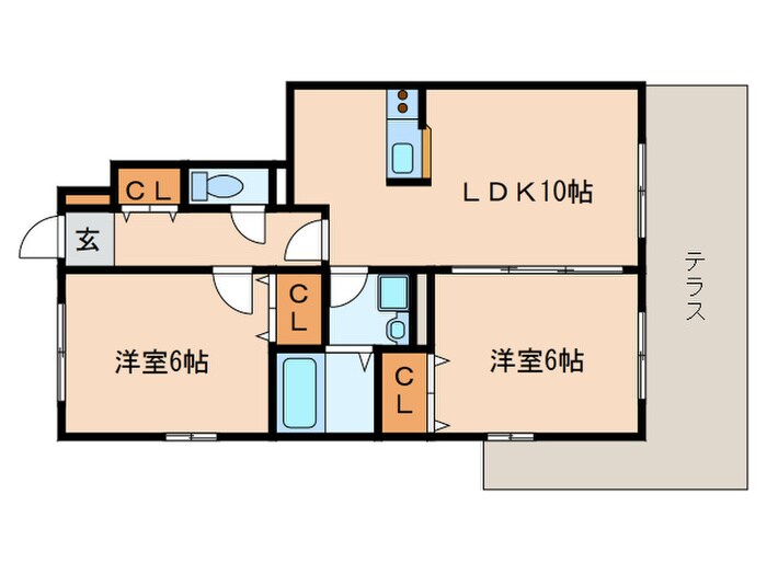 サクラハウスの物件間取画像