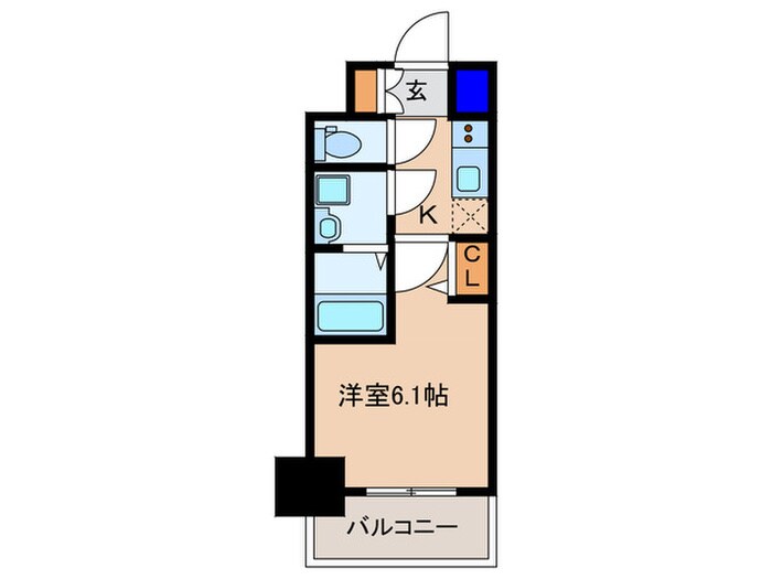 JMFレジデンス都島の物件間取画像