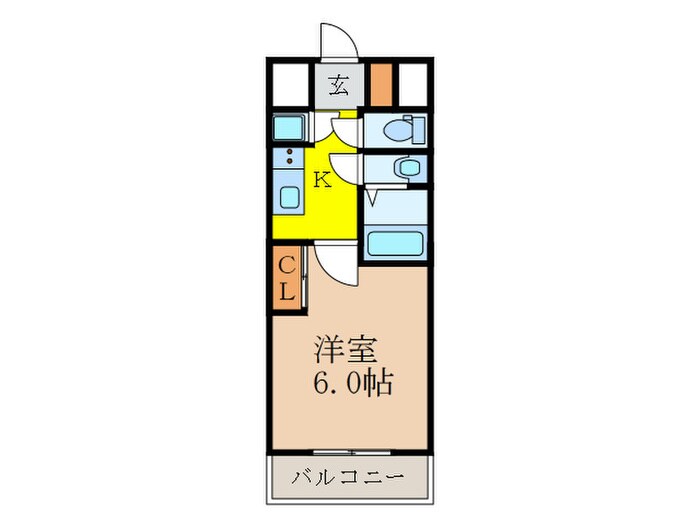 Ｄｉｍｕｓ新大阪の物件間取画像