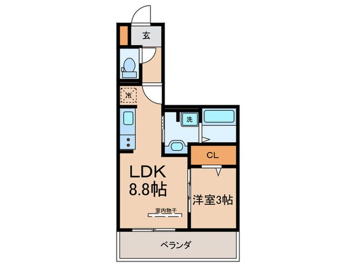 D-room M-fiveの物件間取画像