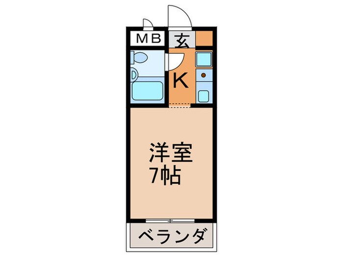 スカイタウンＶの物件間取画像