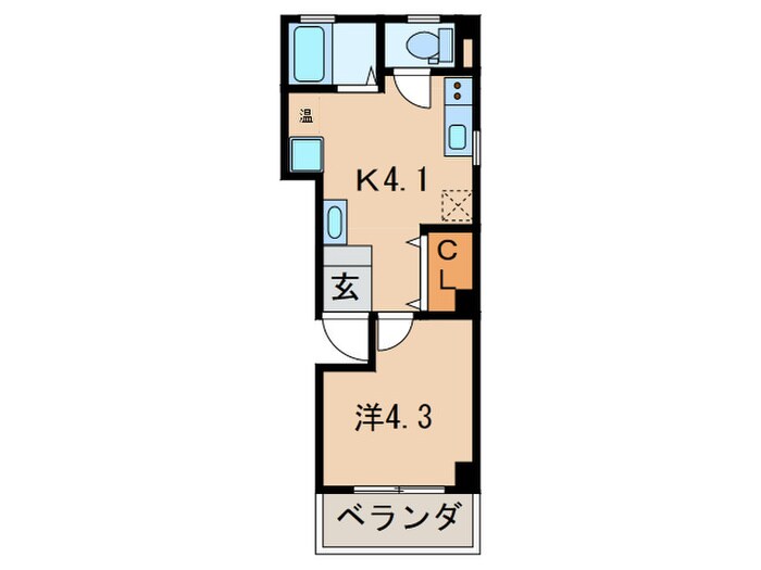 レガーロ立花の物件間取画像