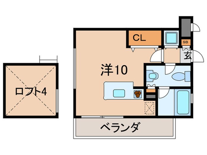 ブリストルの物件間取画像