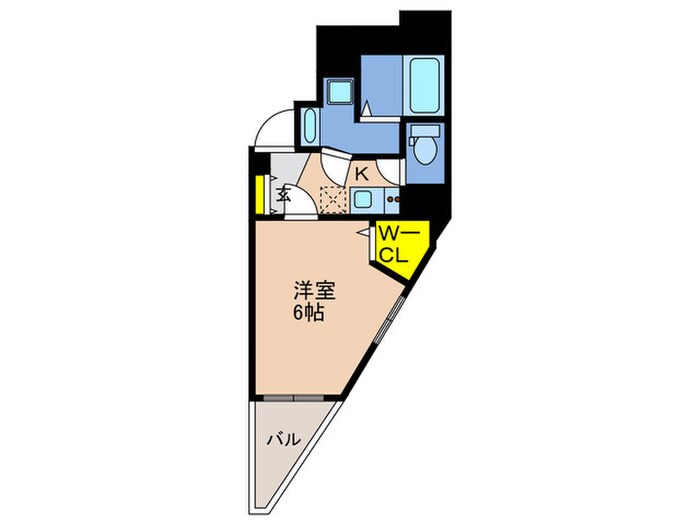 セレニテ兵庫エクラの物件間取画像