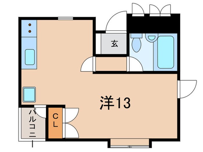 メゾン香枦園(1Ｆ、2Ｆ)の物件間取画像