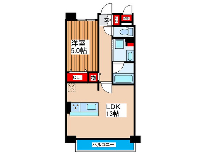 LIBREの物件間取画像