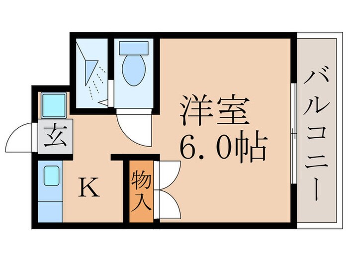 カ－サ桃山の物件間取画像