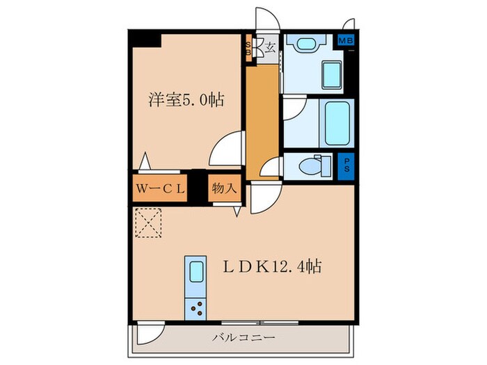 Glanz京都南の物件間取画像