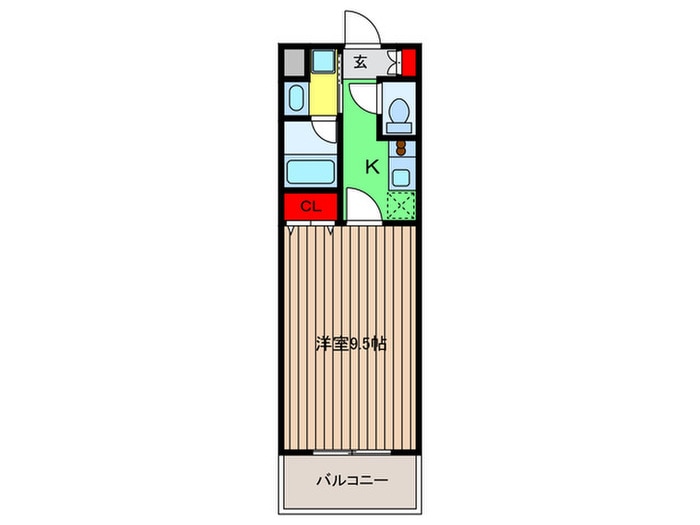 ＰＲＥＧＩＯ-nakanoshimaの物件間取画像