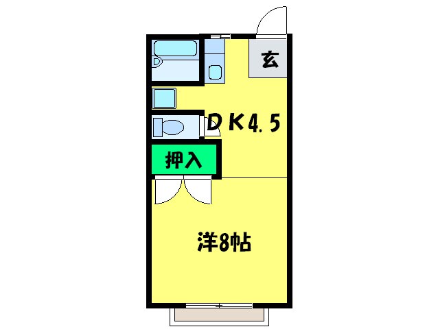 物件間取画像