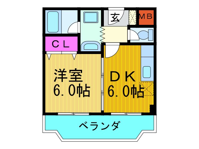 ドム－ル四条畷の物件間取画像