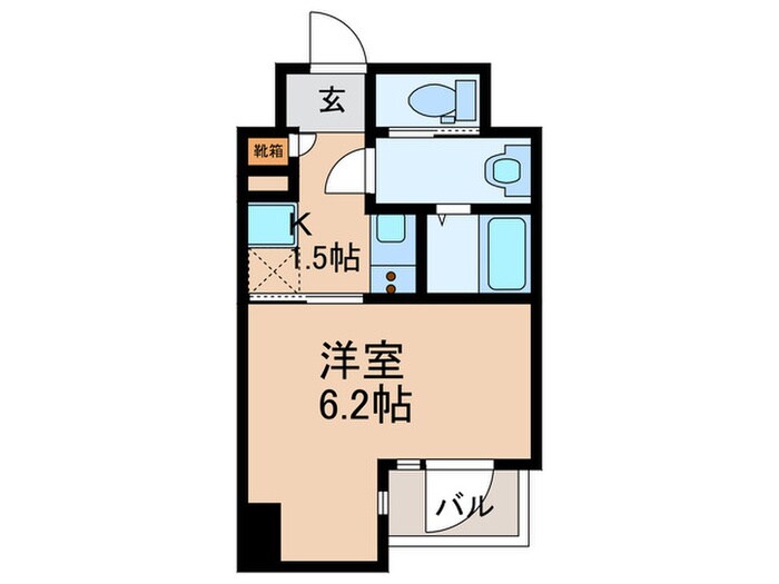 ArtizA森ノ宮D.C.の物件間取画像