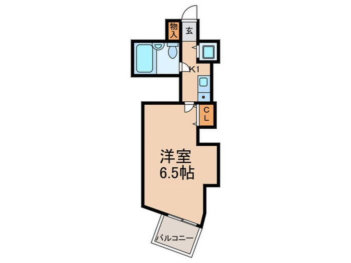 ロ－タリ－天神橋(604)の物件間取画像