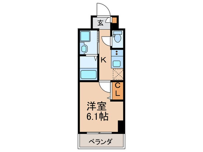 アーバンパーク住之江公園Ⅰの物件間取画像