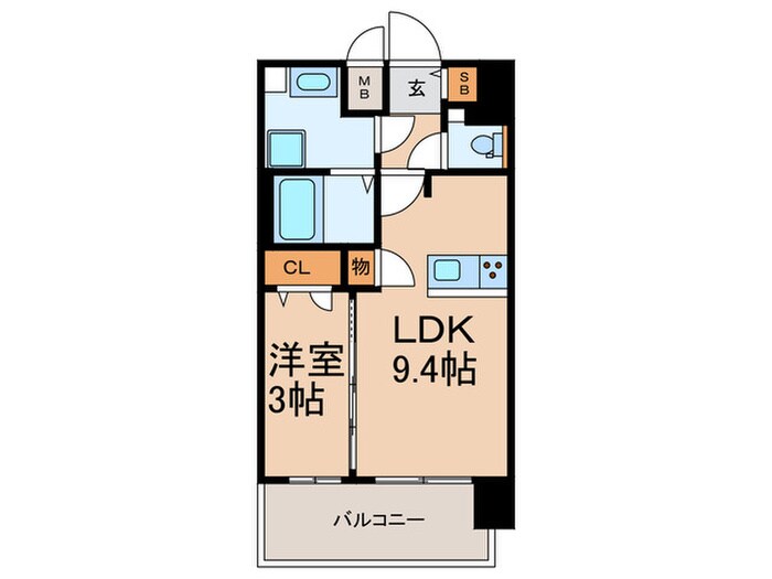 物件間取画像