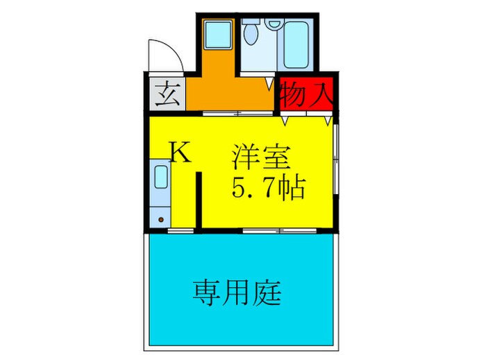 桜町ハイツの物件間取画像